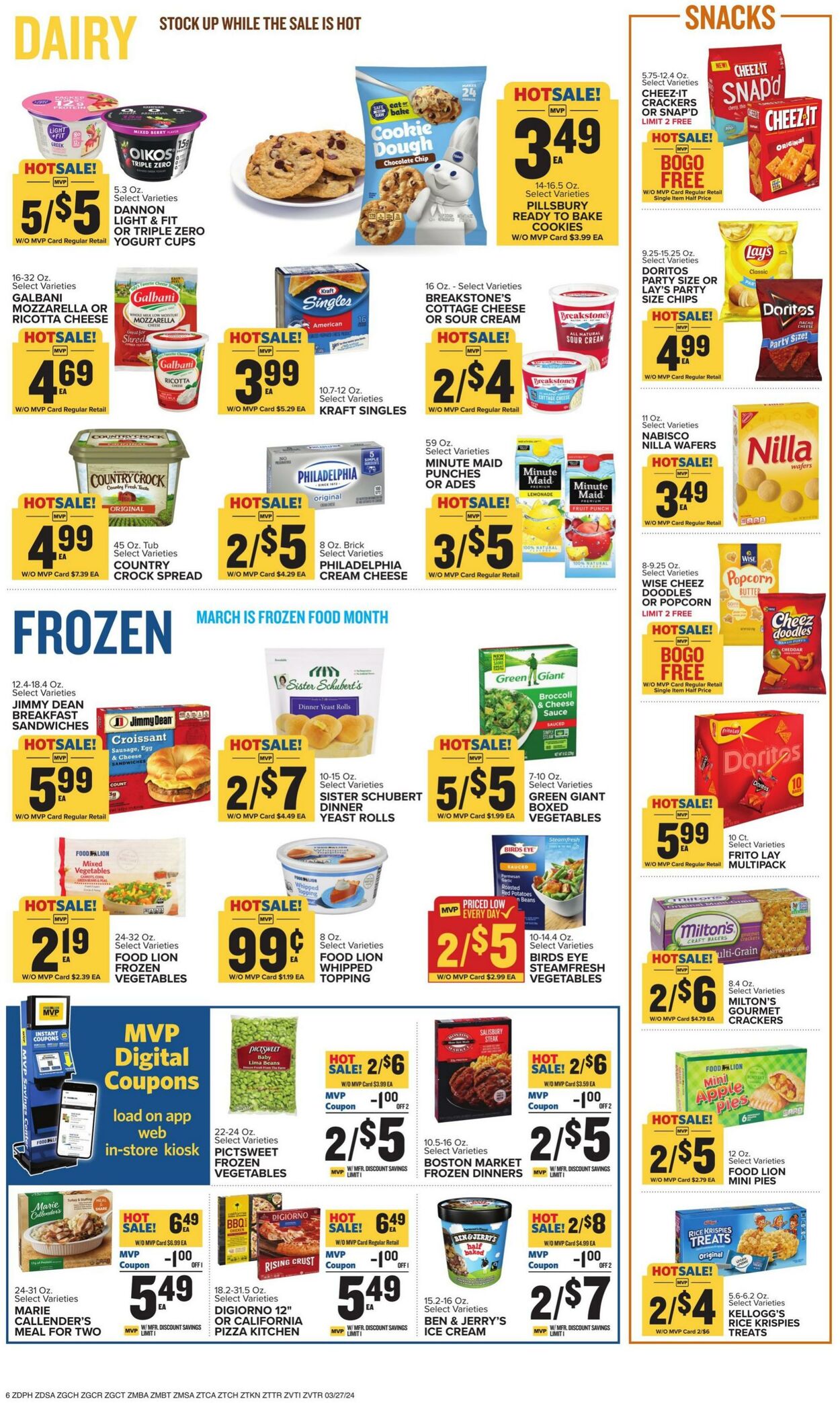 Catalogue Food Lion from 03/27/2024