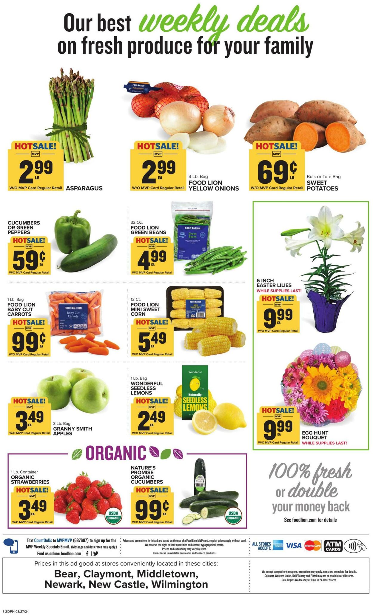 Catalogue Food Lion from 03/27/2024