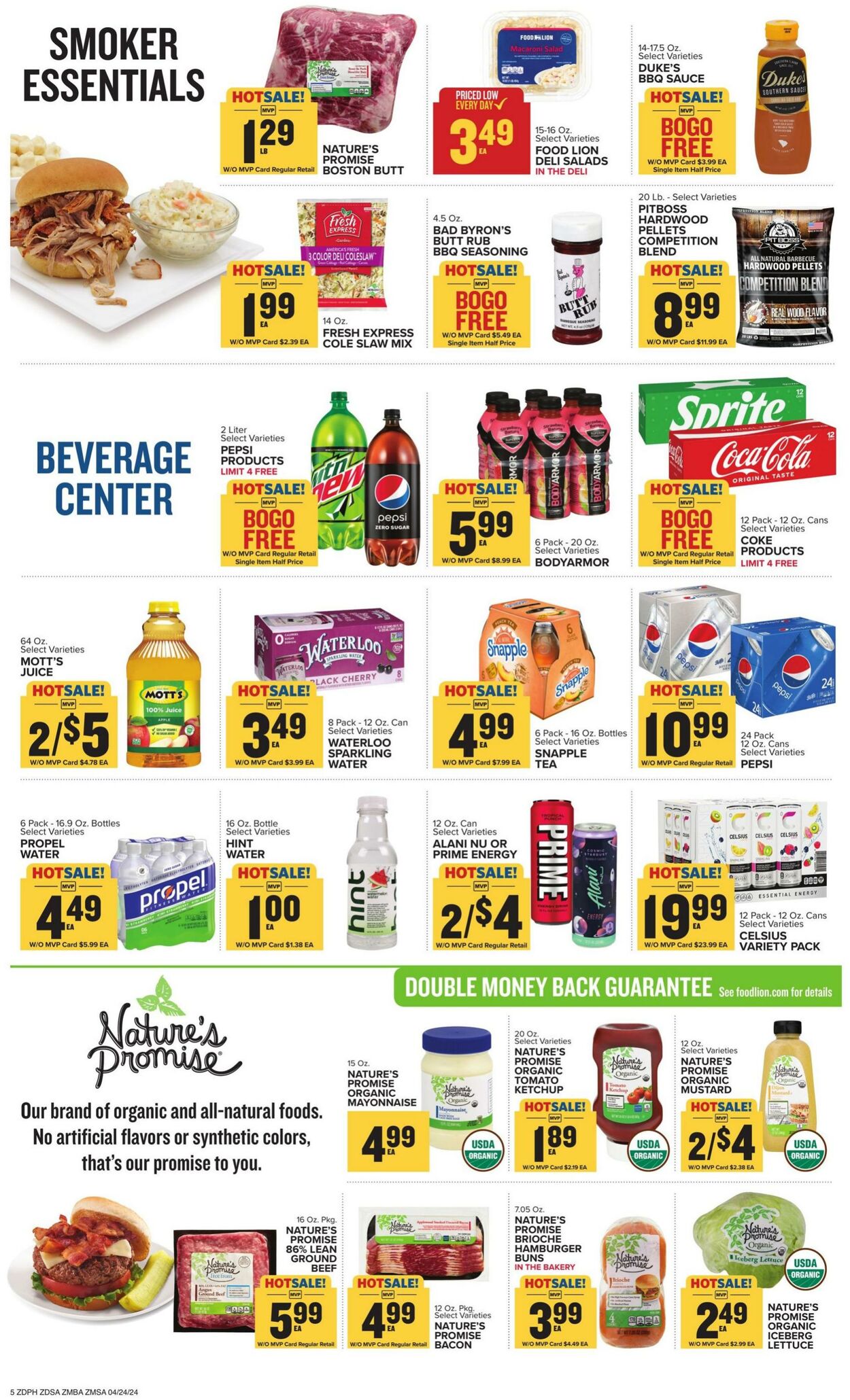 Catalogue Food Lion from 04/24/2024