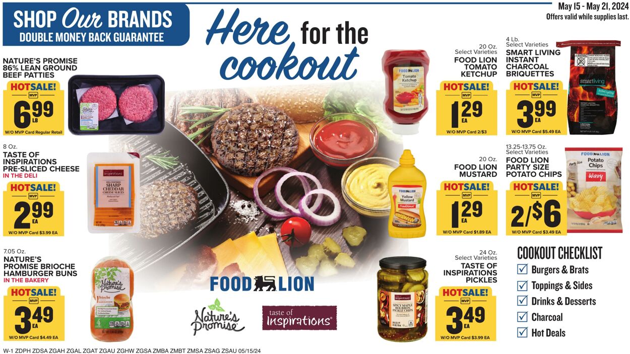 Catalogue Food Lion from 05/15/2024