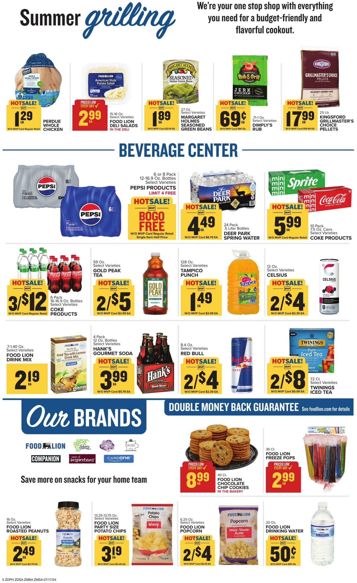 Catalogue Food Lion from 07/17/2024