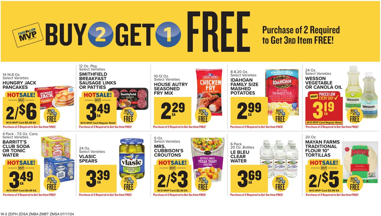 Catalogue Food Lion from 07/17/2024