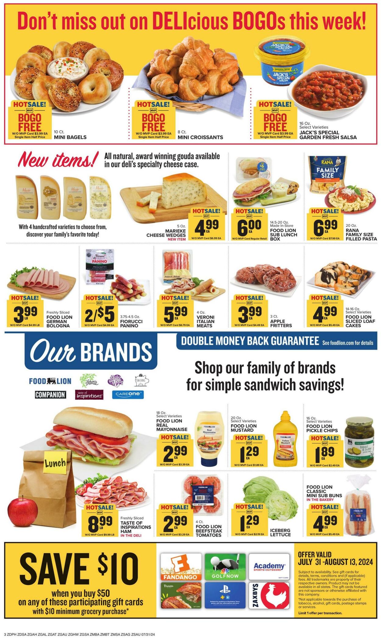 Catalogue Food Lion from 07/31/2024