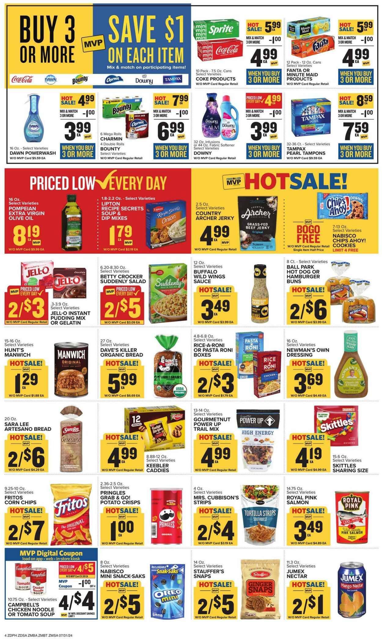 Catalogue Food Lion from 07/31/2024