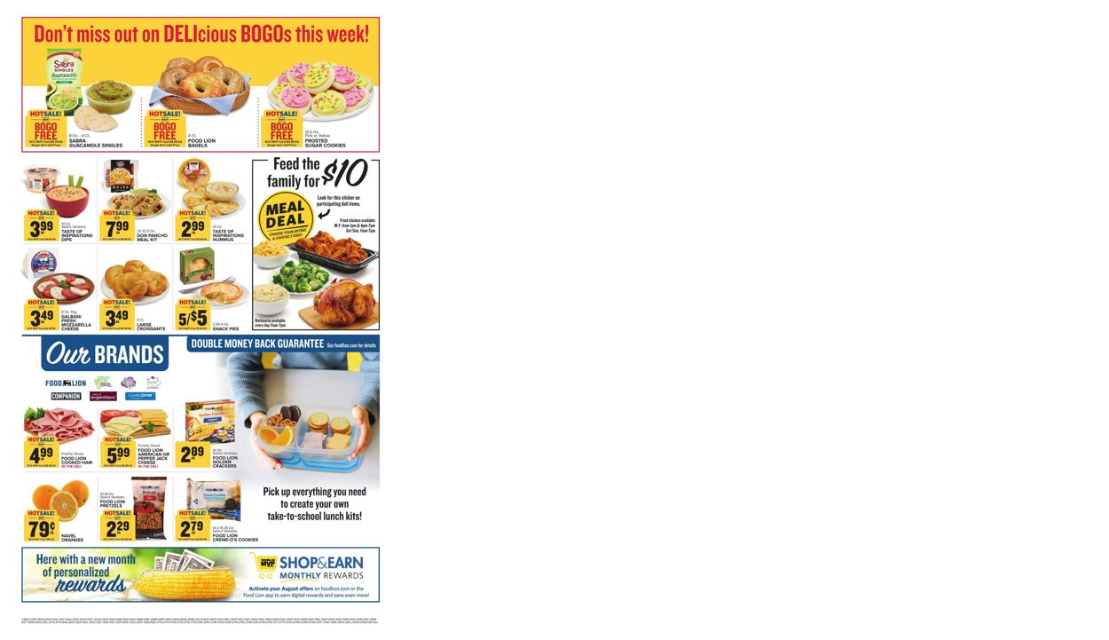 Catalogue Food Lion from 08/14/2024