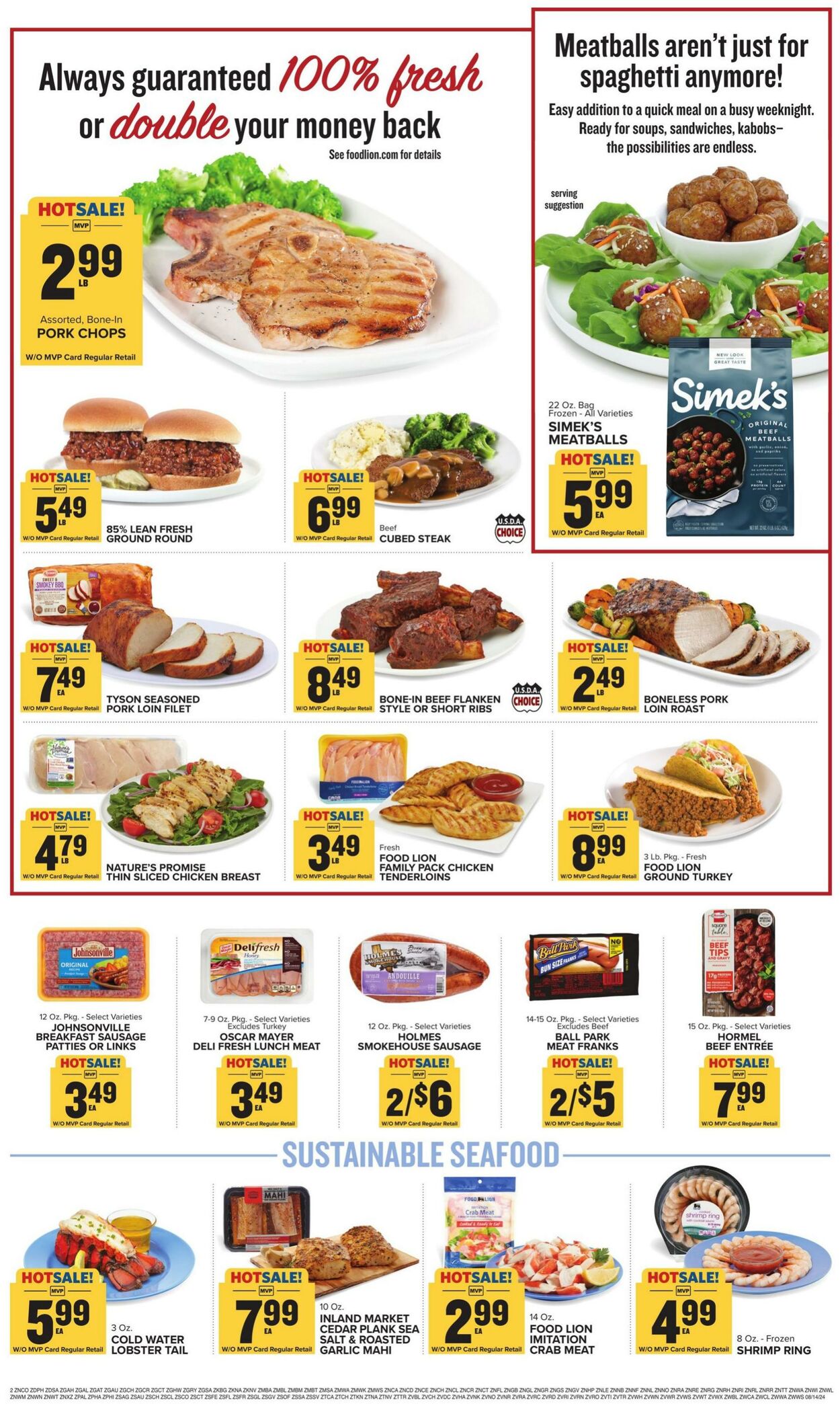 Catalogue Food Lion from 08/14/2024