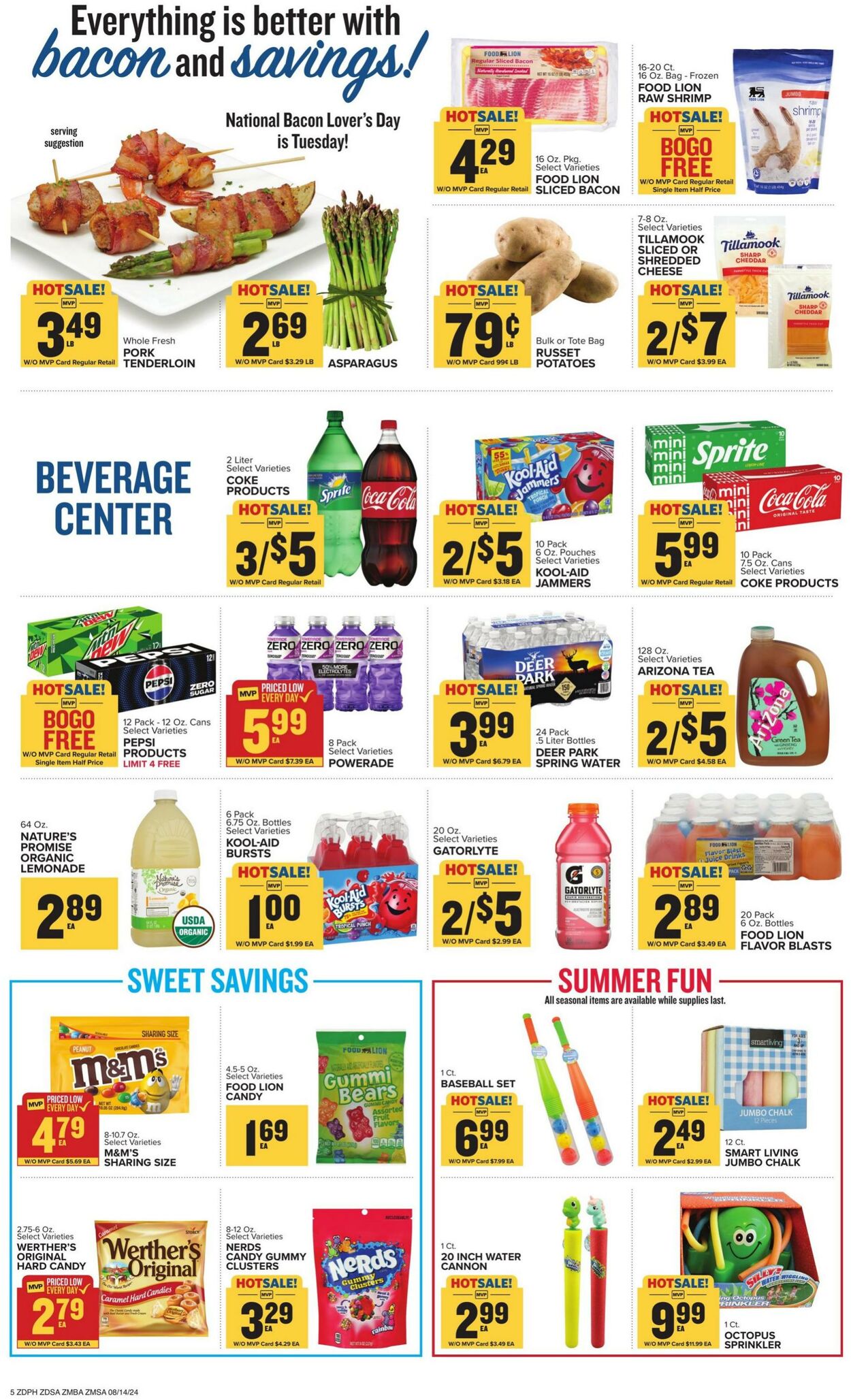 Catalogue Food Lion from 08/14/2024