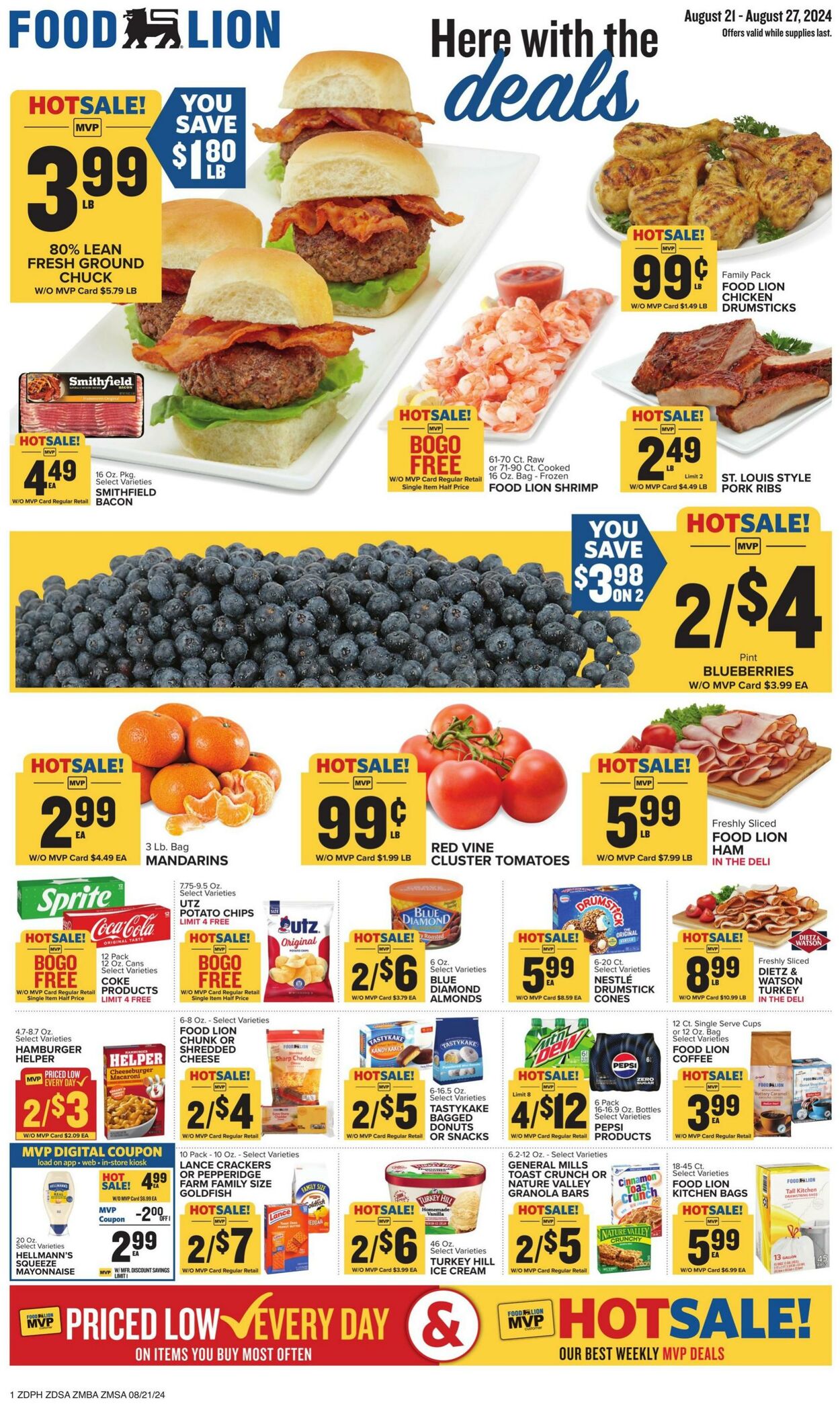 Catalogue Food Lion from 08/21/2024