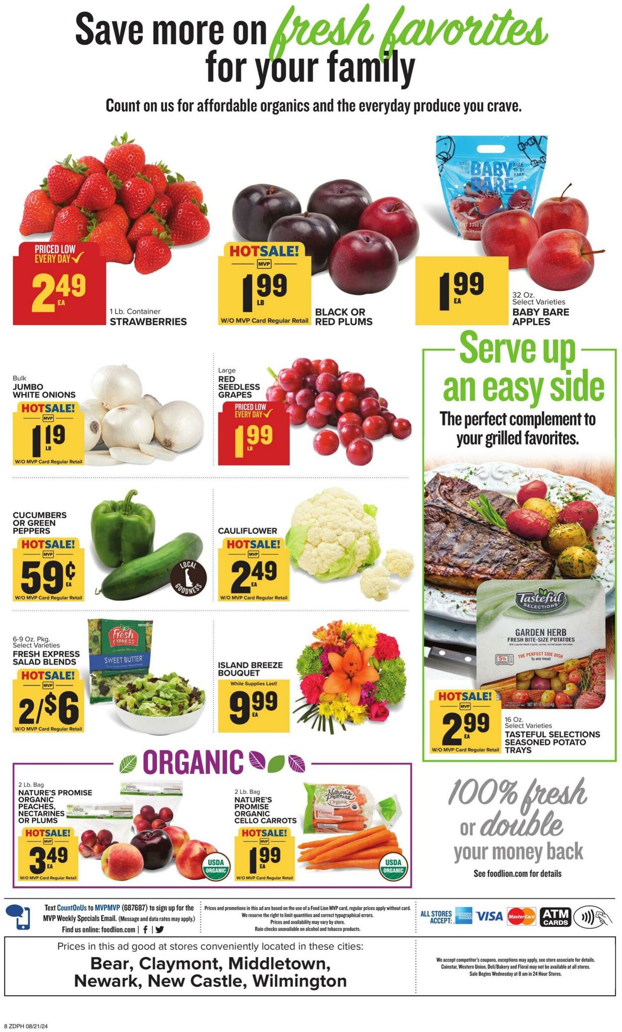 Catalogue Food Lion from 08/21/2024