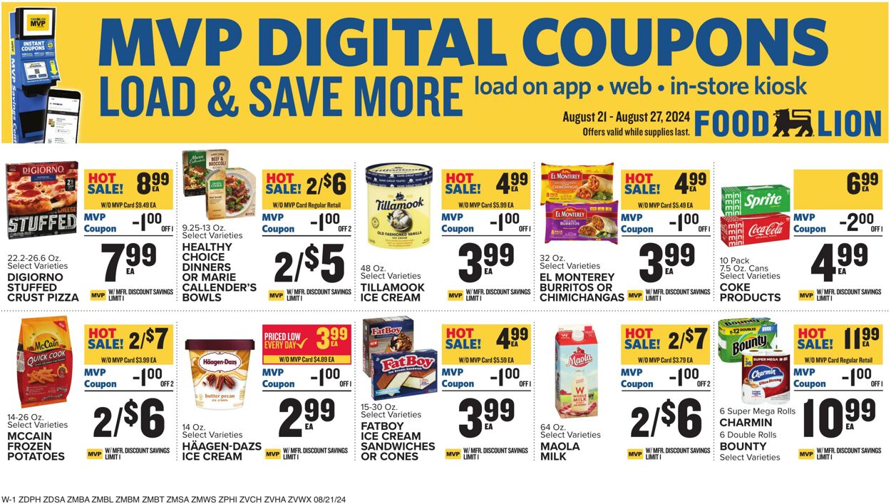 Catalogue Food Lion from 08/21/2024