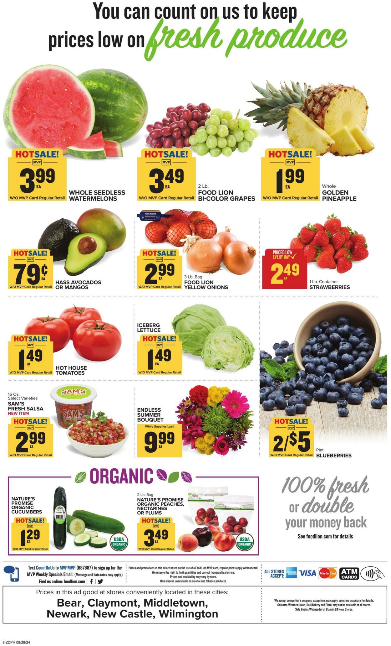 Catalogue Food Lion from 08/28/2024