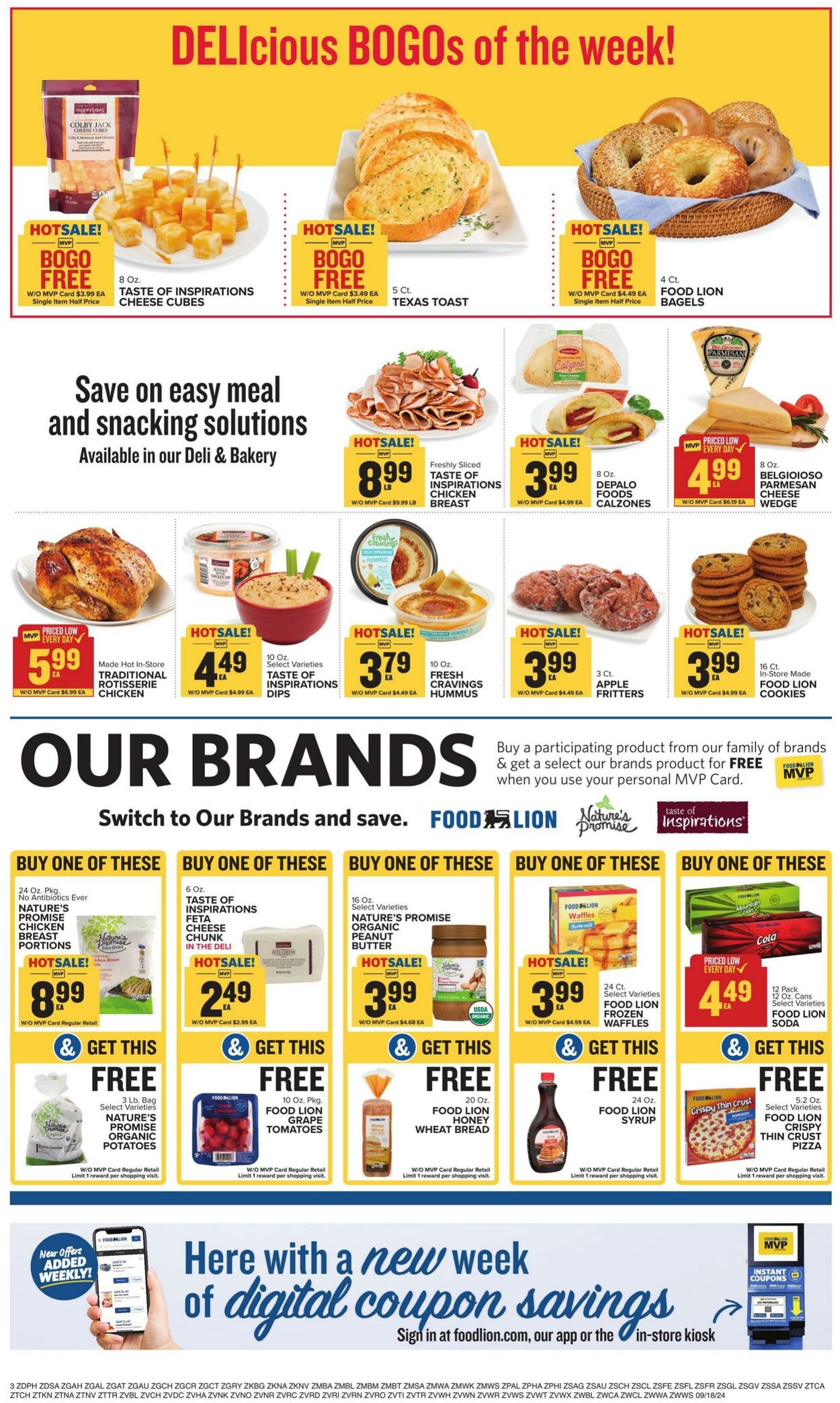 Catalogue Food Lion from 09/18/2024