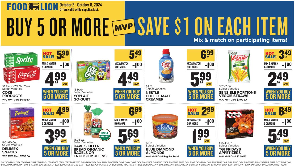 Catalogue Food Lion from 10/02/2024