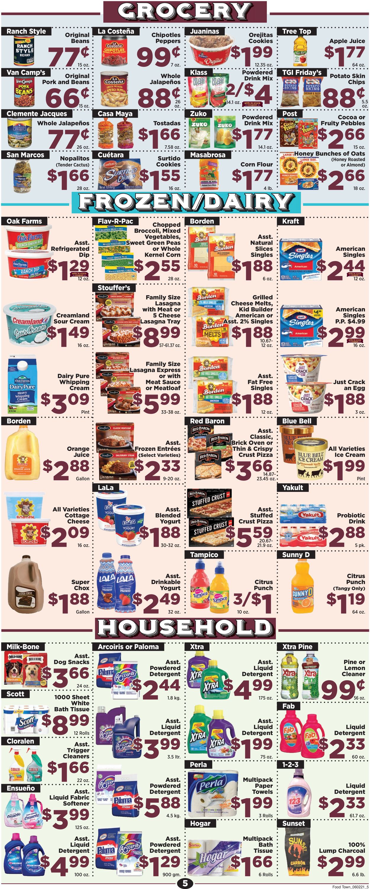 Catalogue Food Town from 06/02/2021