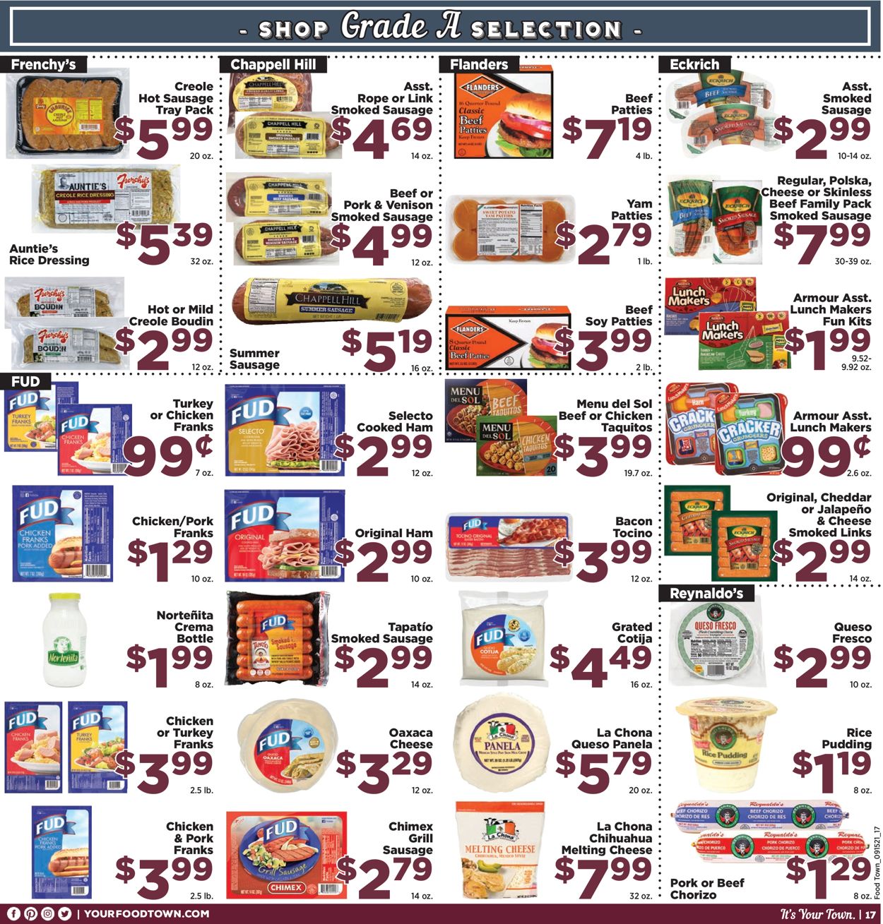 Catalogue Food Town from 09/15/2021