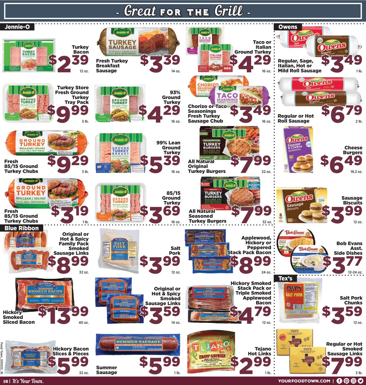 Catalogue Food Town from 02/02/2022