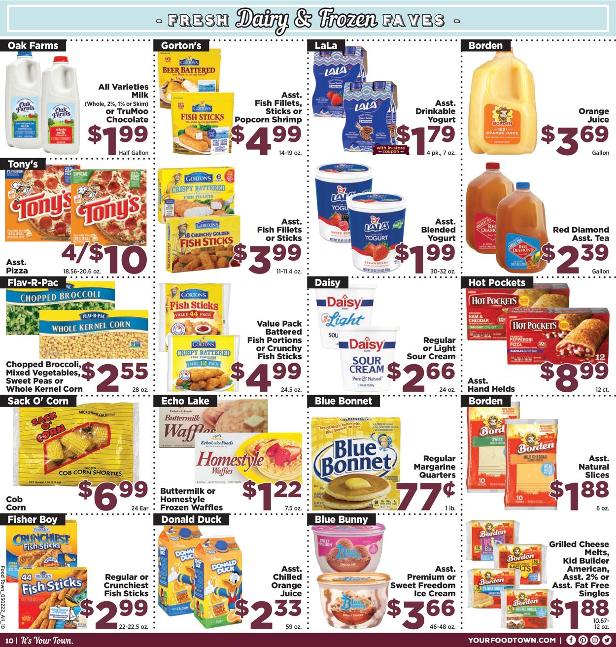 Catalogue Food Town from 03/02/2022