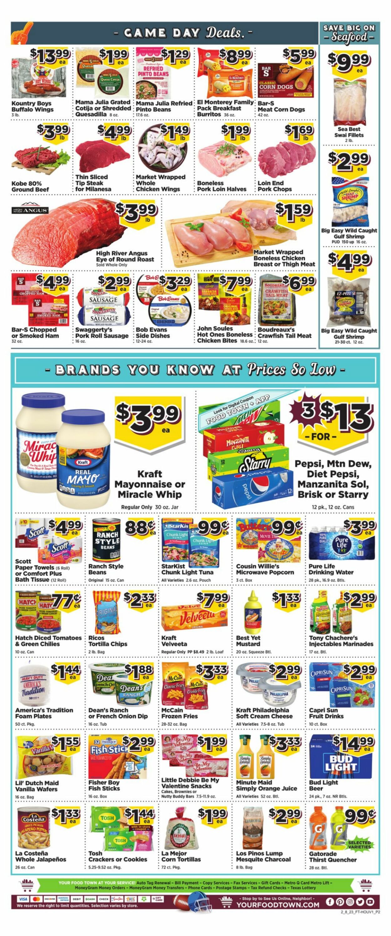 Catalogue Food Town from 02/15/2023