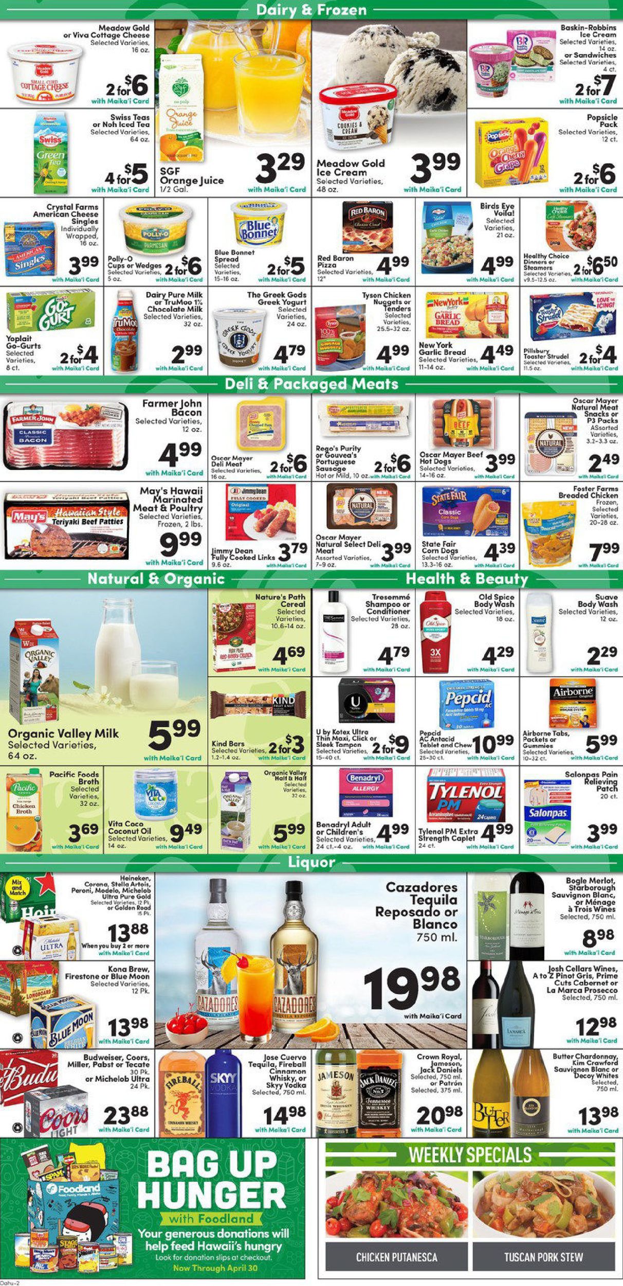 Catalogue Foodland from 04/24/2019