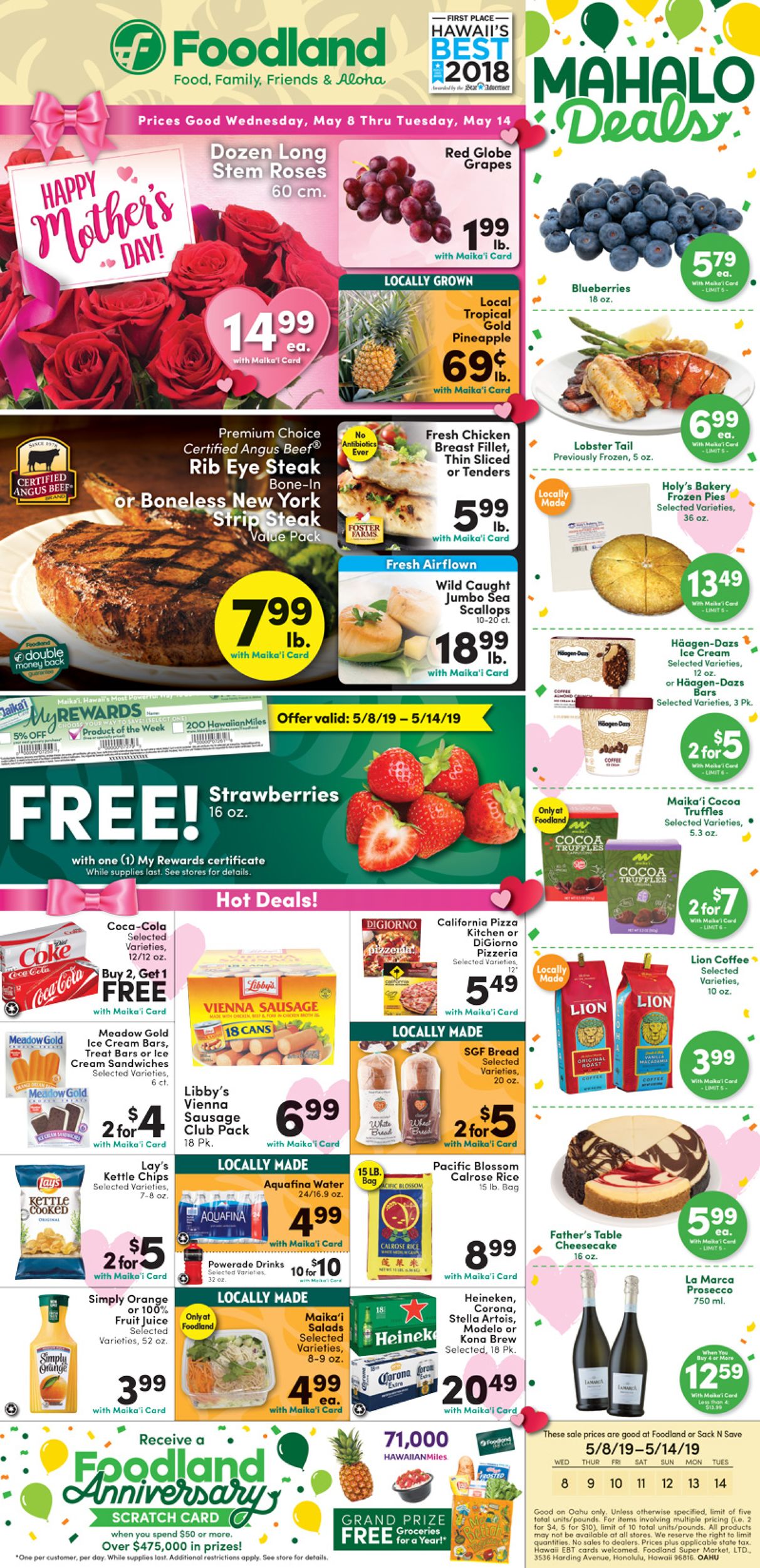 Catalogue Foodland from 05/08/2019