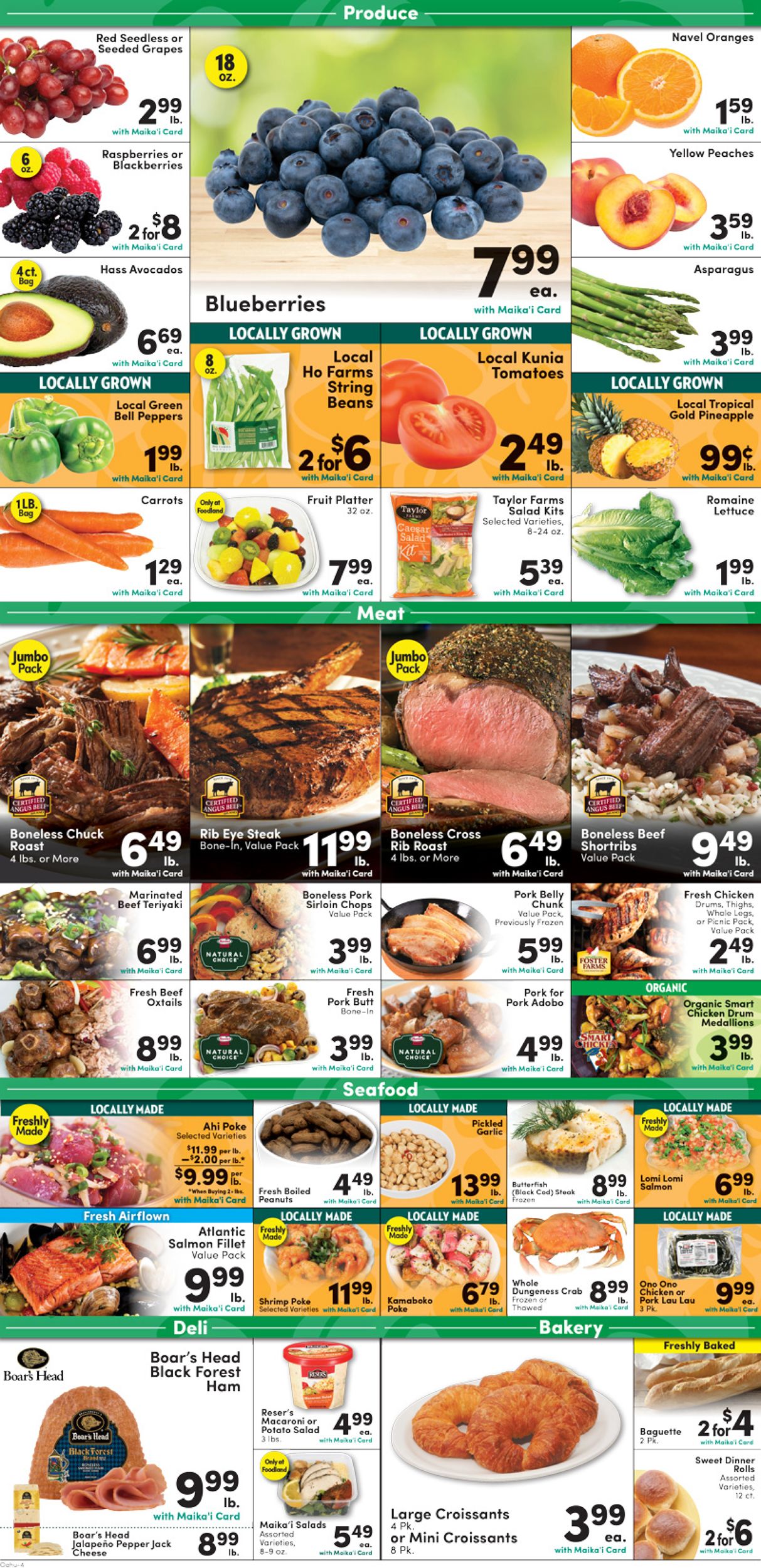 Catalogue Foodland from 05/22/2019