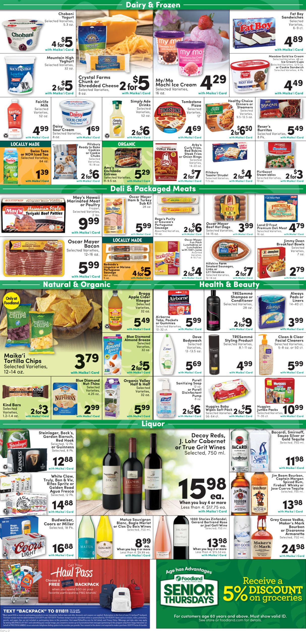 Catalogue Foodland from 07/10/2019