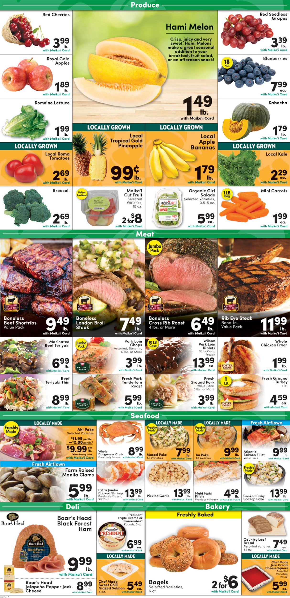 Catalogue Foodland from 07/10/2019