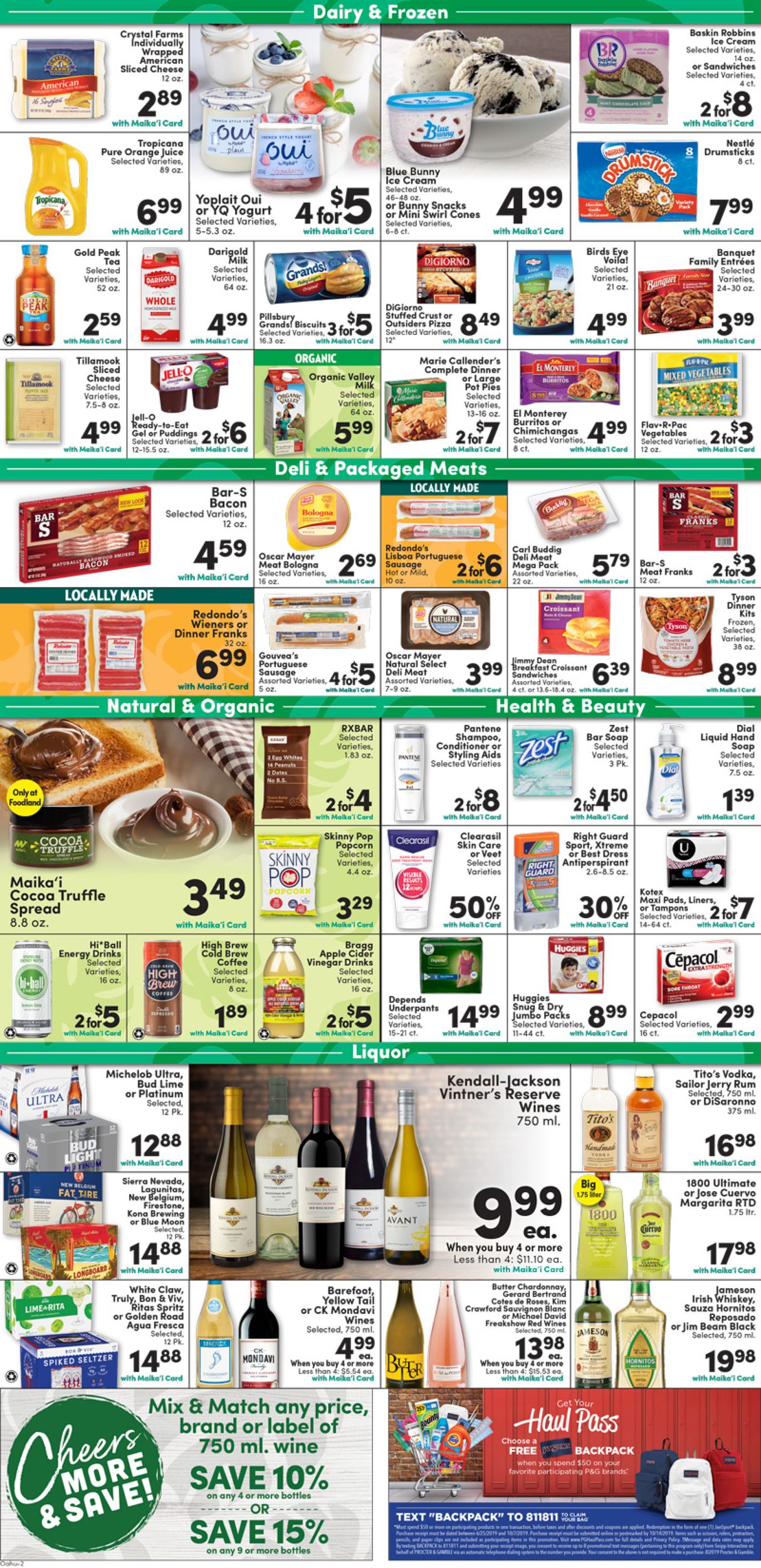 Catalogue Foodland from 07/17/2019