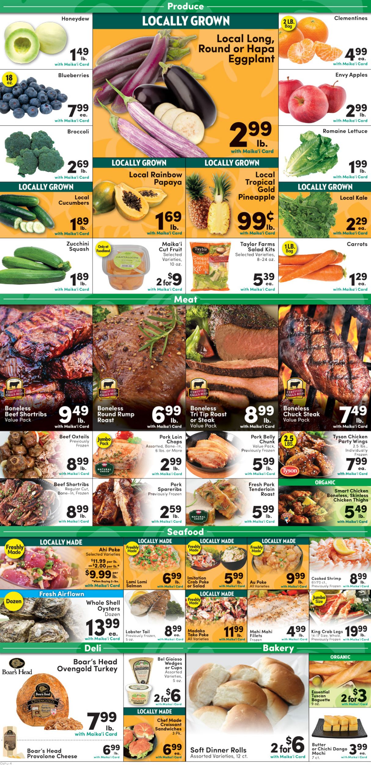 Catalogue Foodland from 07/24/2019