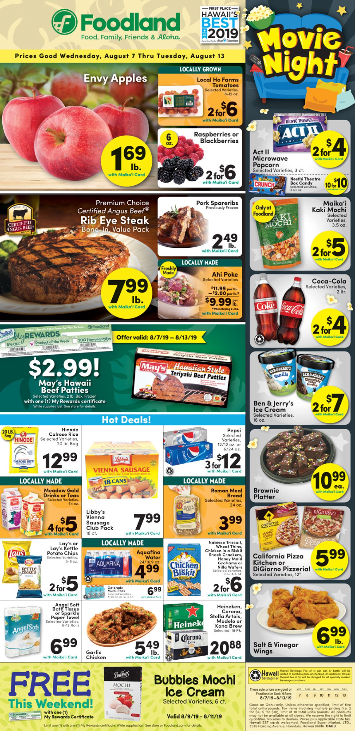 Catalogue Foodland from 08/07/2019