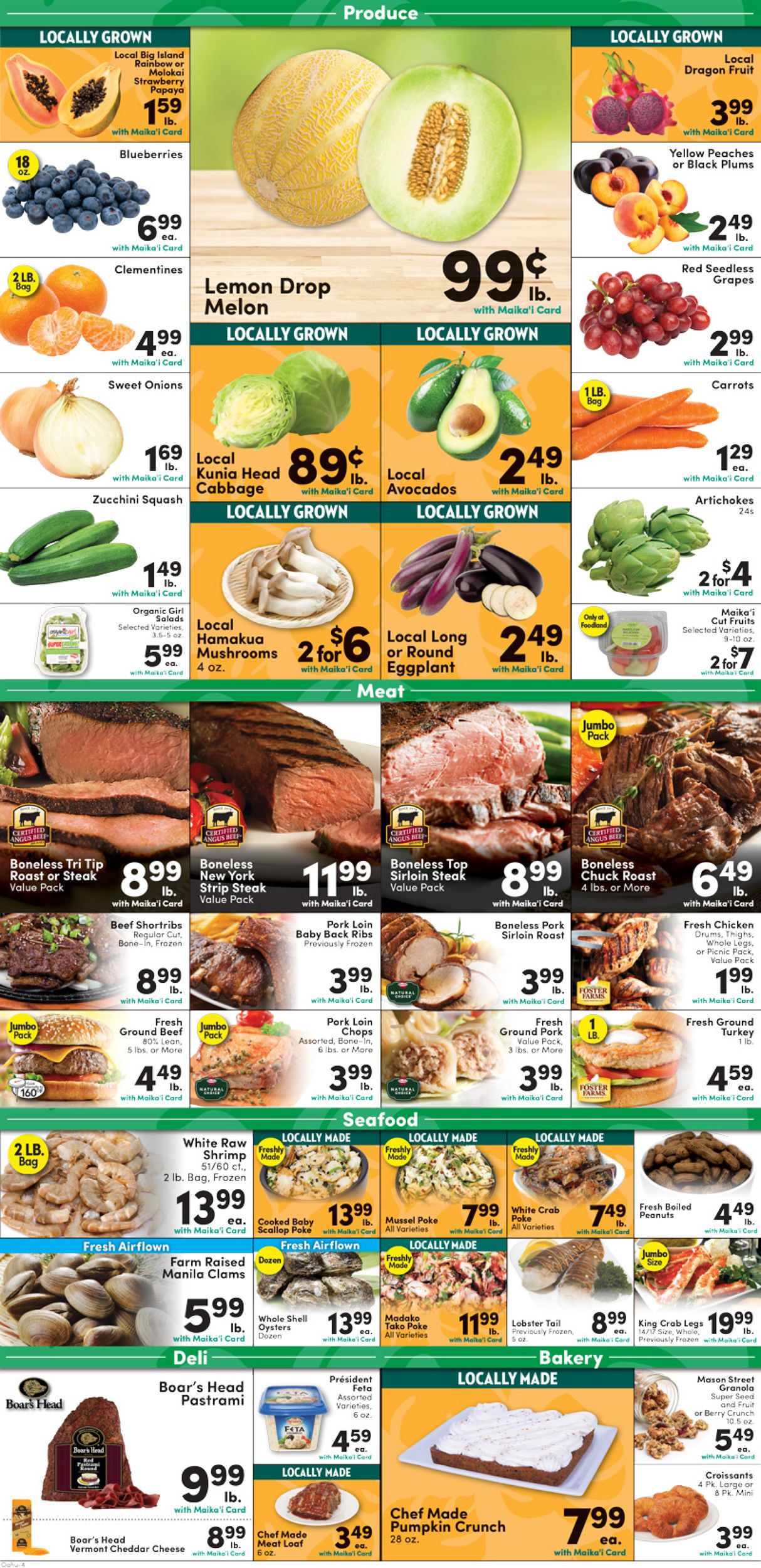 Catalogue Foodland from 08/21/2019