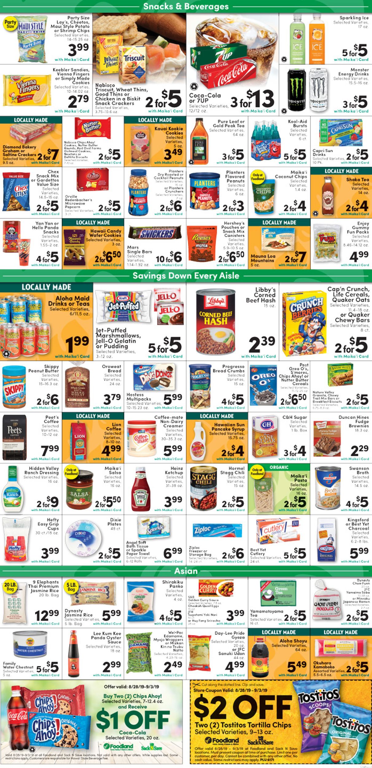 Catalogue Foodland from 08/28/2019