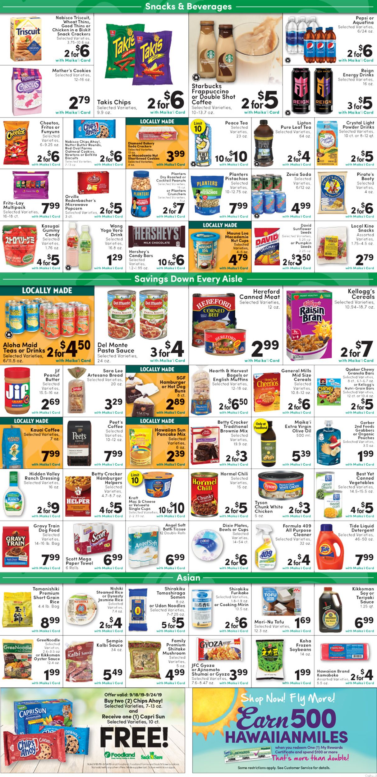 Catalogue Foodland from 09/18/2019