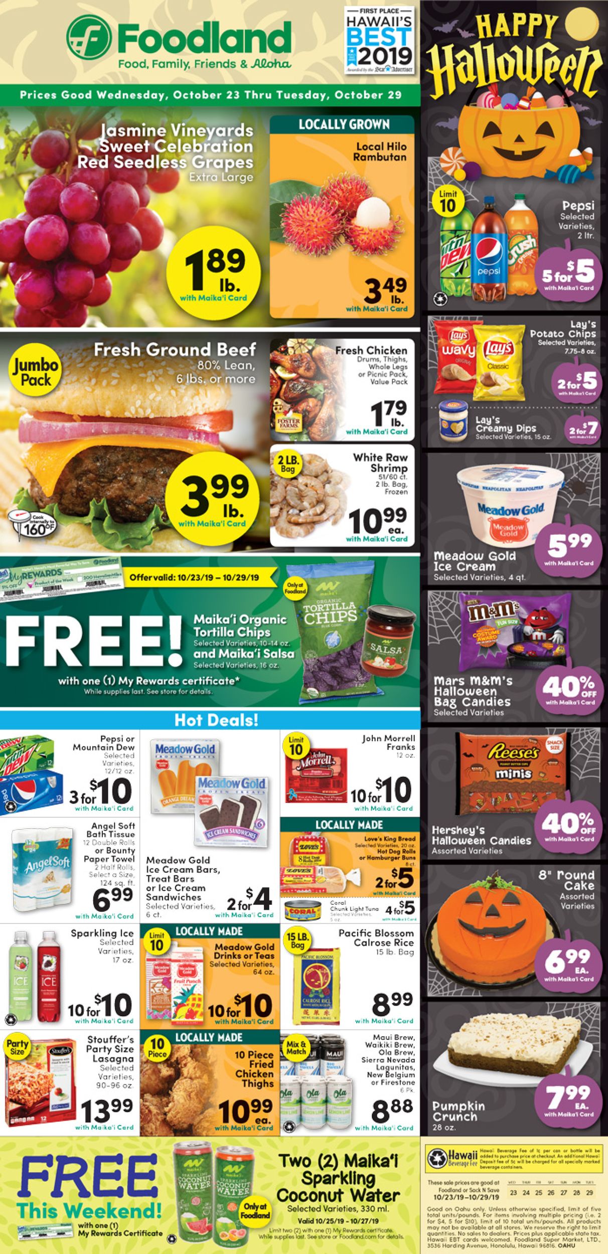 Catalogue Foodland from 10/23/2019