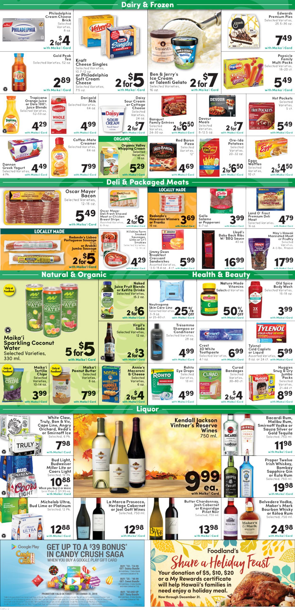 Catalogue Foodland from 10/30/2019
