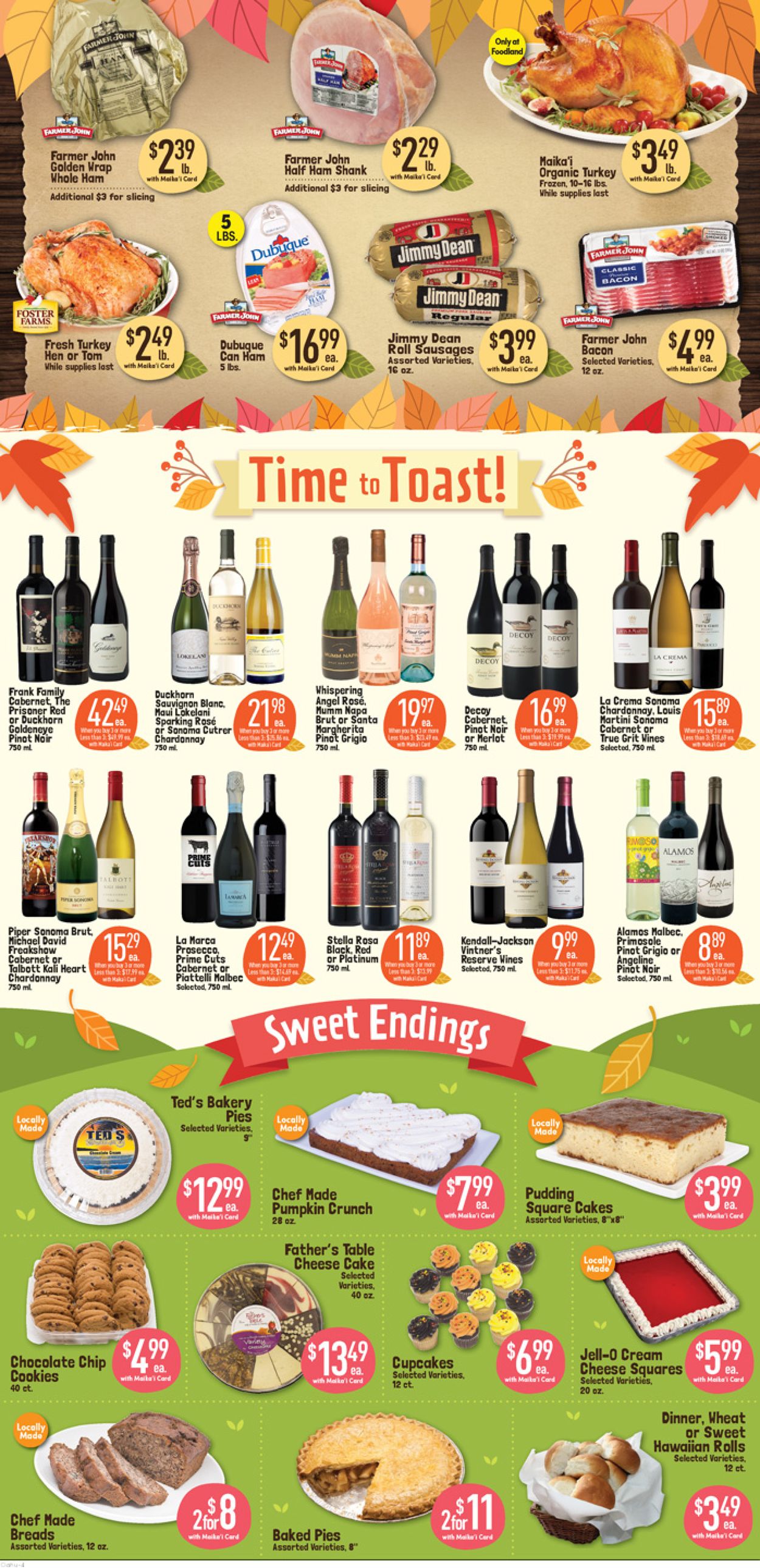 Catalogue Foodland from 11/20/2019