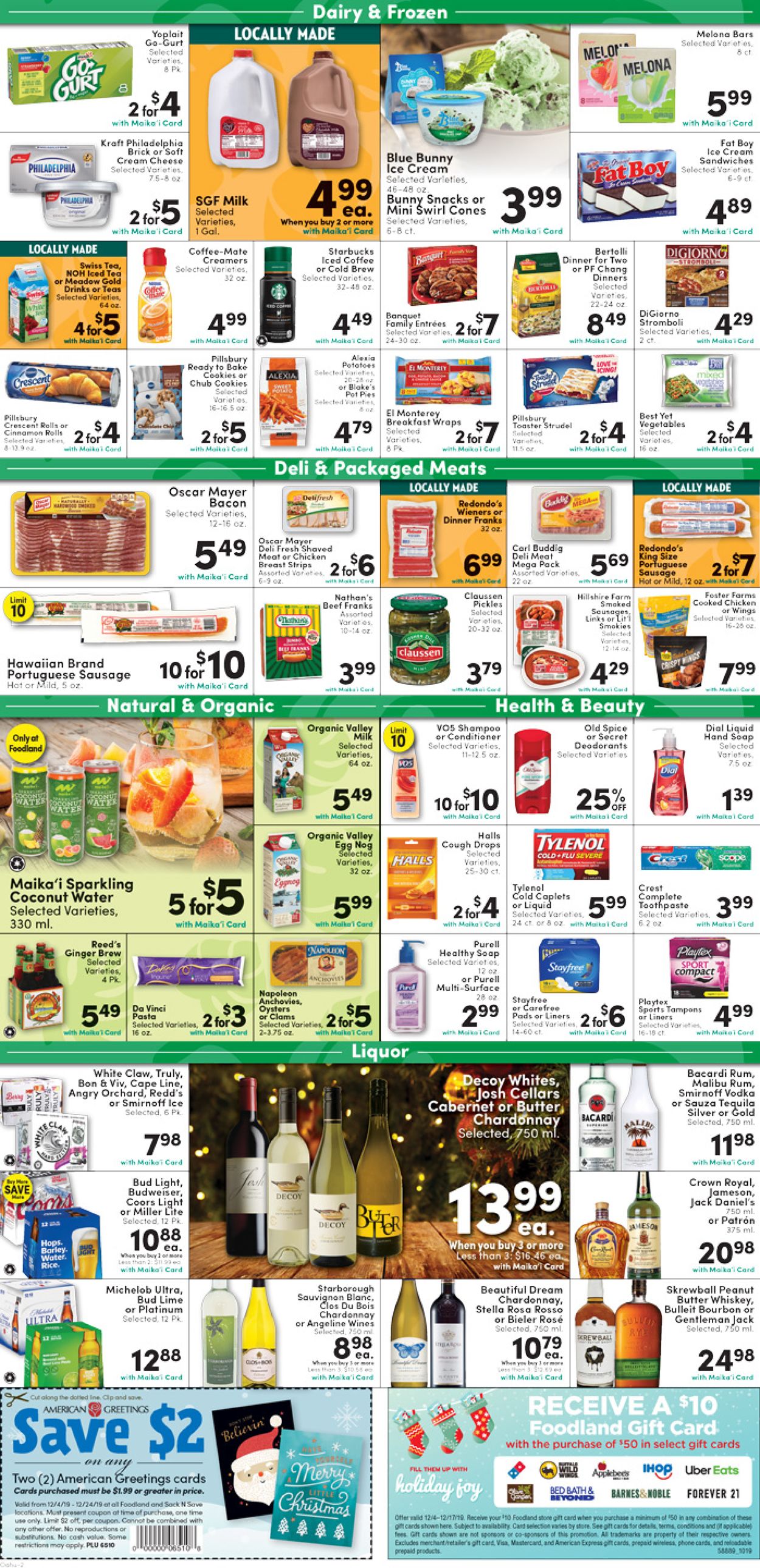 Catalogue Foodland from 12/04/2019