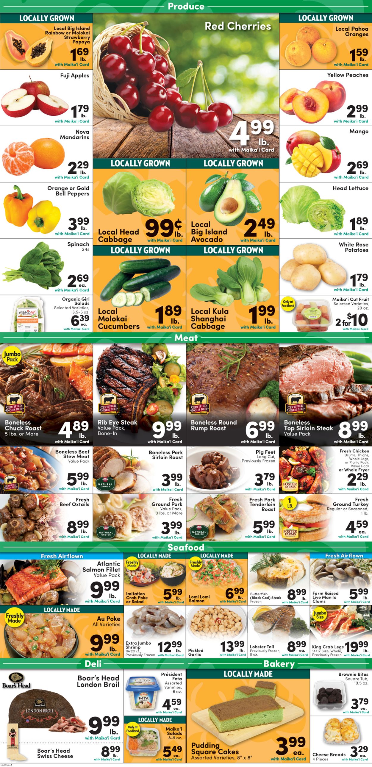 Catalogue Foodland from 01/22/2020