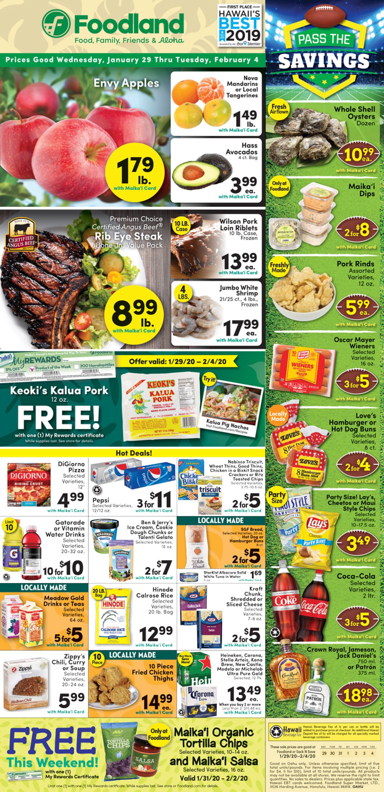 Catalogue Foodland from 01/29/2020