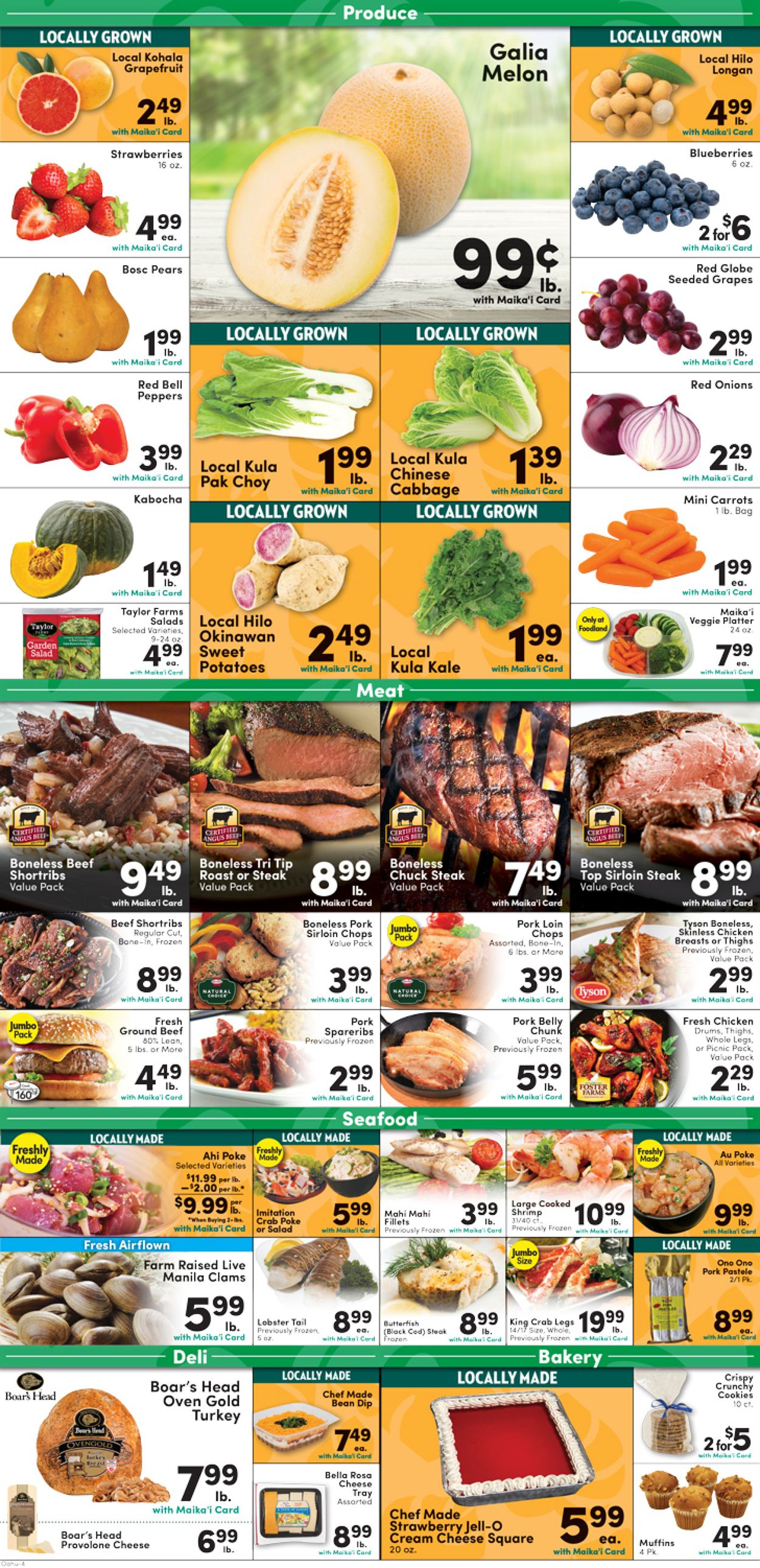 Catalogue Foodland from 01/29/2020