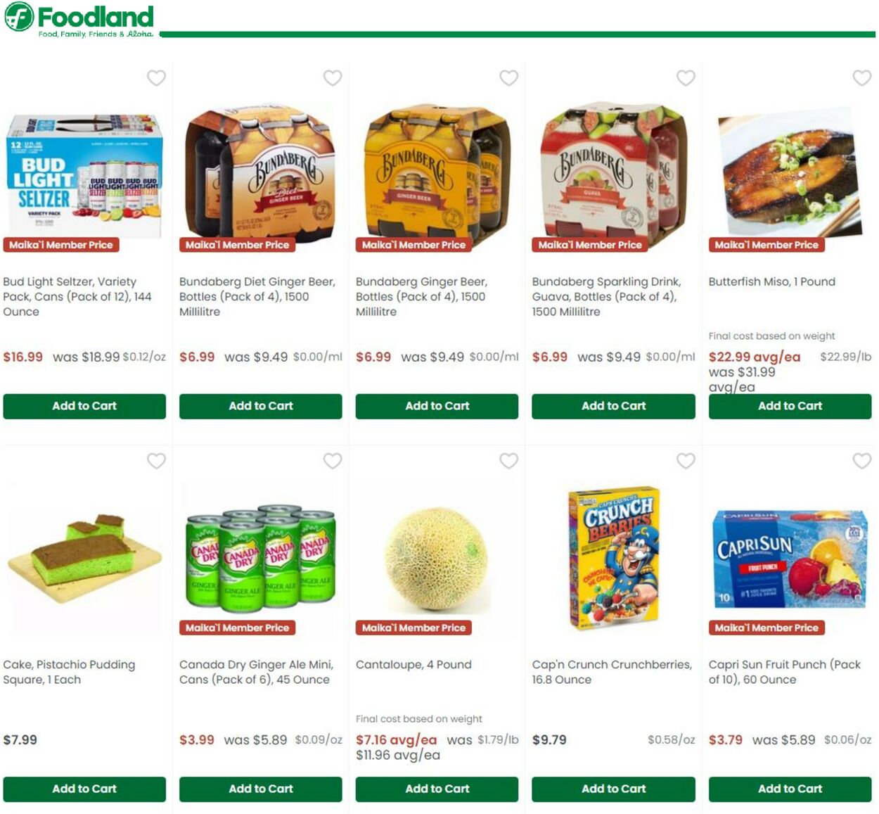 Catalogue Foodland from 09/21/2022