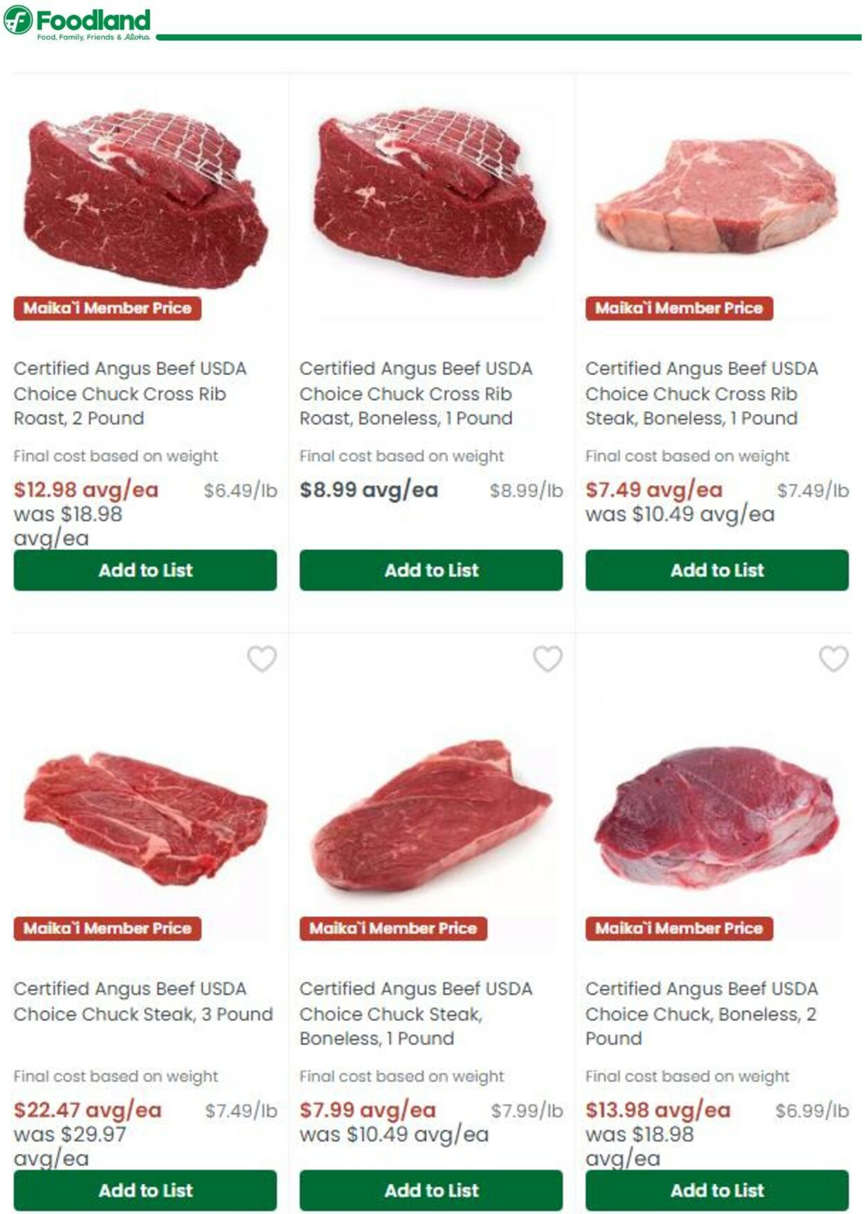 Catalogue Foodland from 09/28/2022