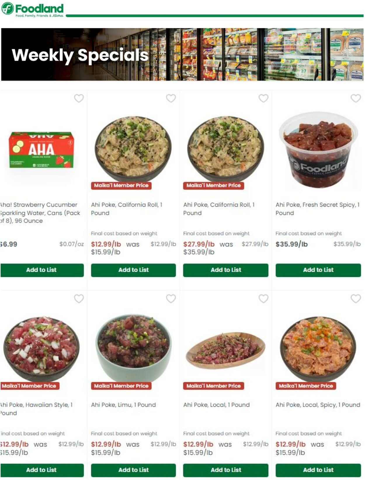 Catalogue Foodland from 10/14/2022