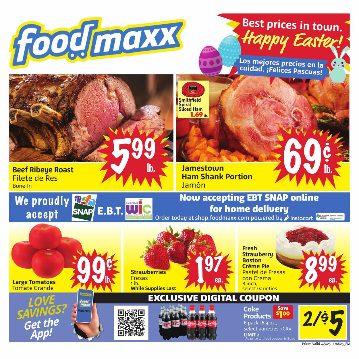 Catalogue FoodMaxx from 04/05/2023