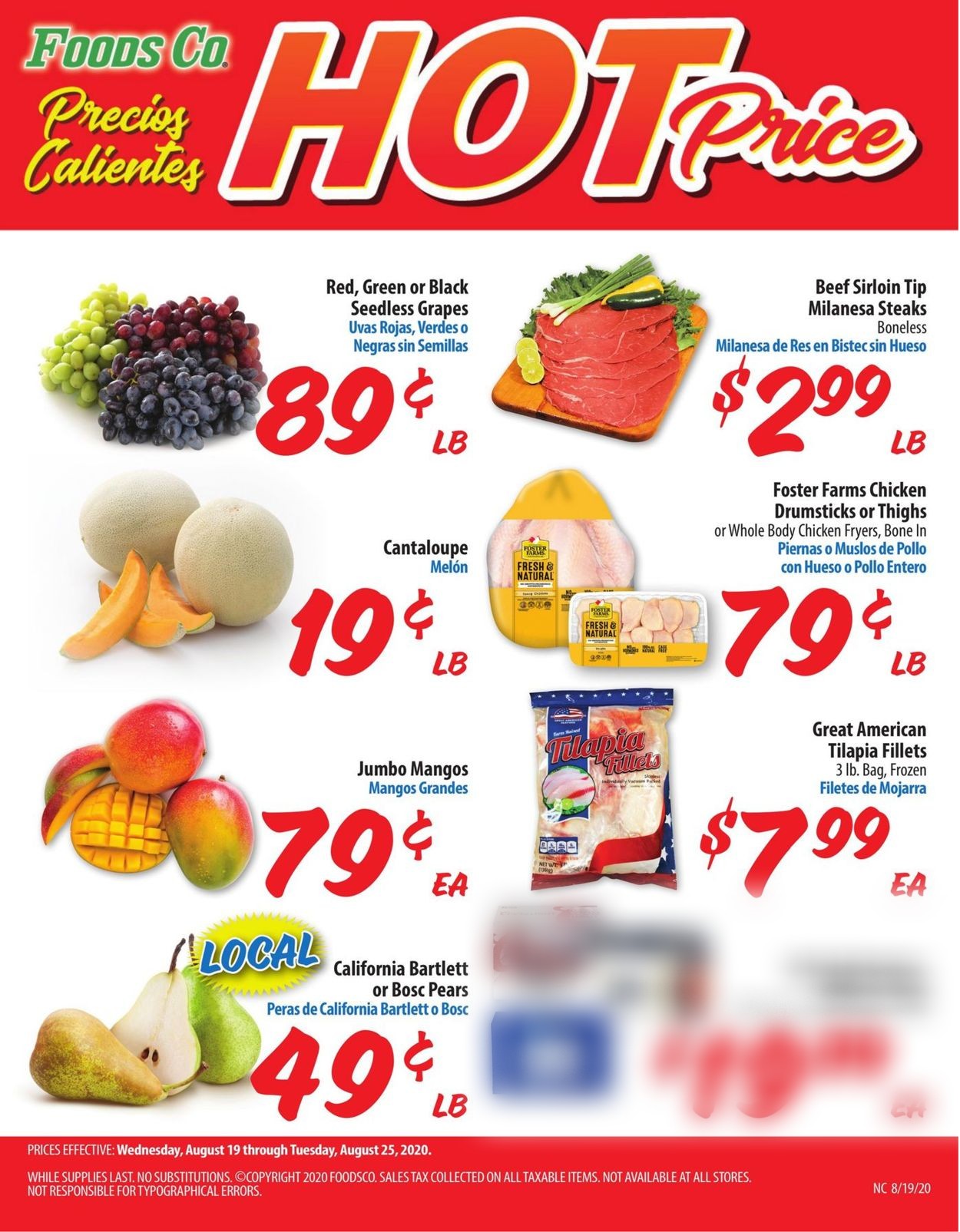 compare foods weekly ads