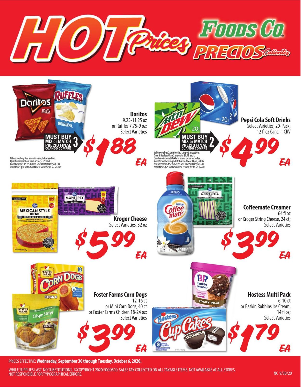 Foods Co. Current weekly ad 09/30 - 10/06/2020 [2 ...