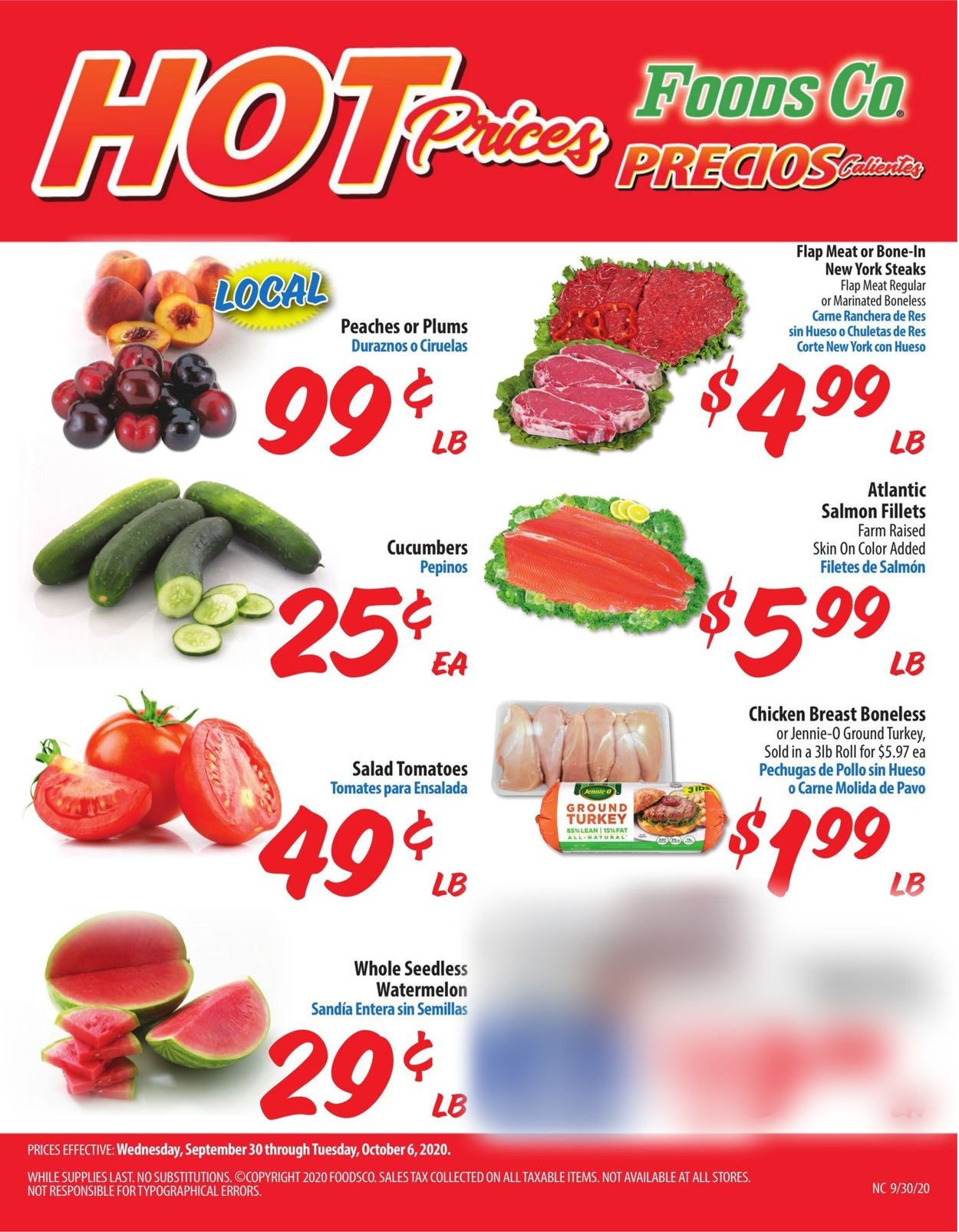 Foods Co. Current weekly ad 09/30 - 10/06/2020 - frequent ...