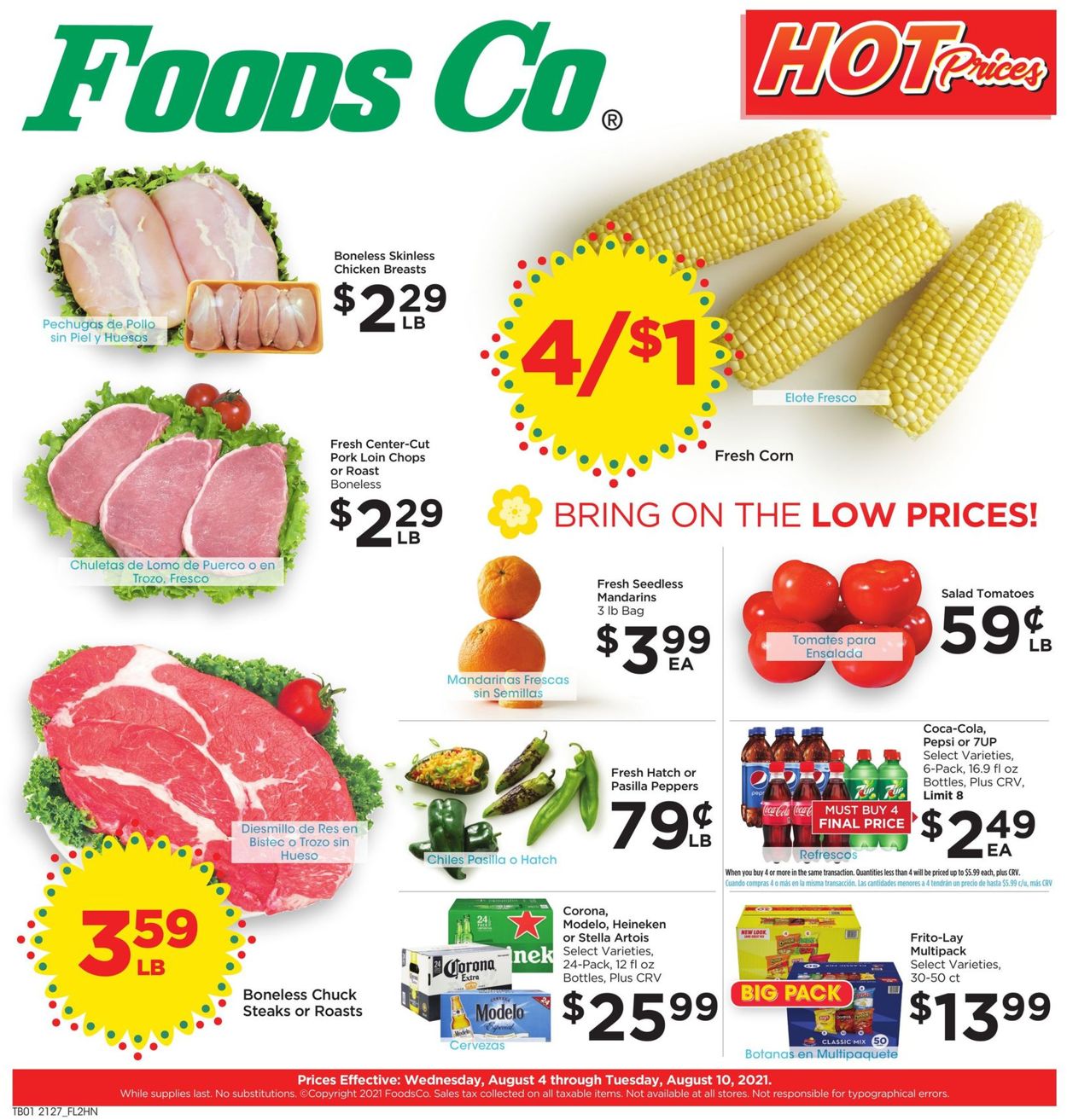 Catalogue Foods Co. from 08/04/2021