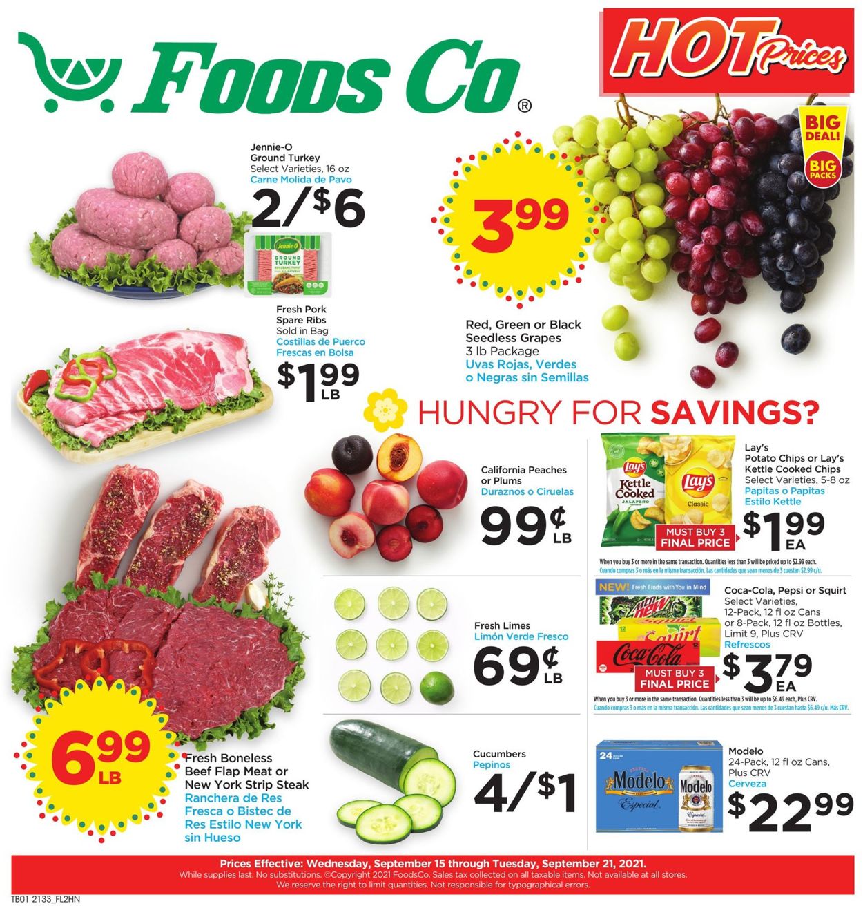 Catalogue Foods Co. from 09/15/2021
