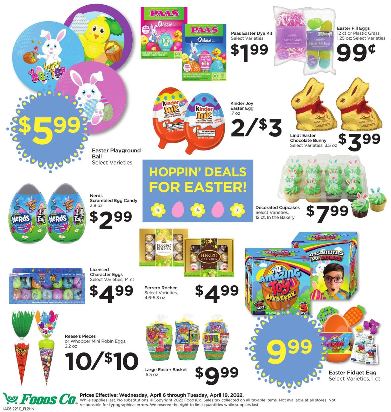 Foods Co. EASTER 2022 Current weekly ad 04/06 04/12/2022 [7